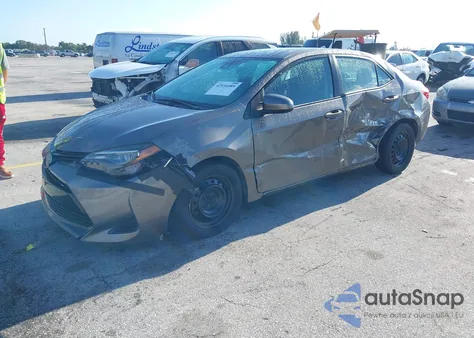 2018 Toyota Corolla Le from USA, damaged, VIN 2T1BURHE9JC124065